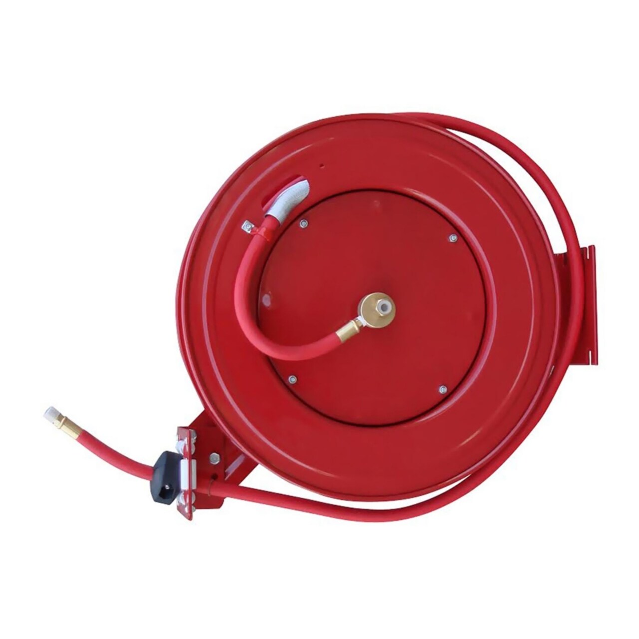 Priya Home Furniture 50 Foot Retractable Air Hose Reel with Auto